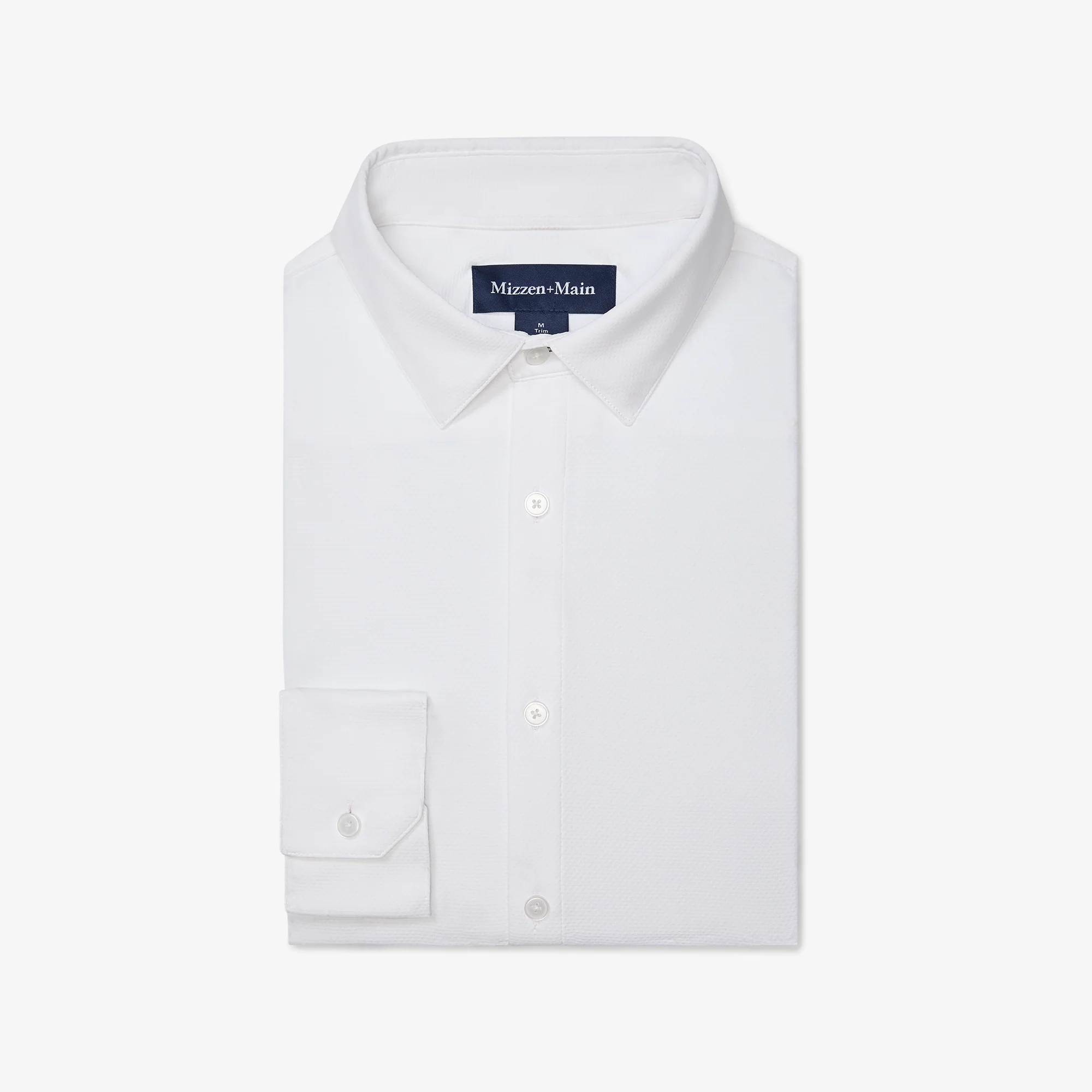 Image of White Halyard Long Sleeve Dress Shirt