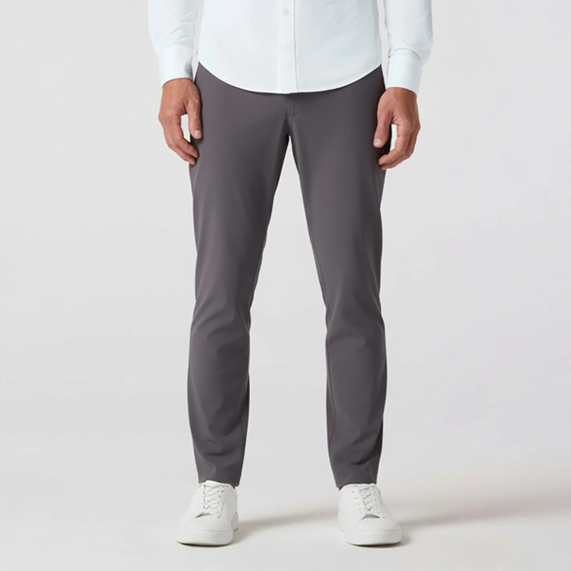 Image of Charcoal Solid Helmsman Chino Pant