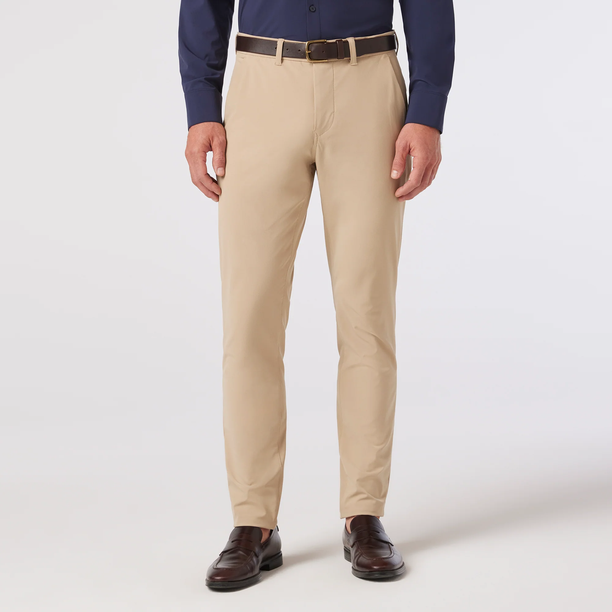 Image of Khaki Solid Helmsman Chino Pant