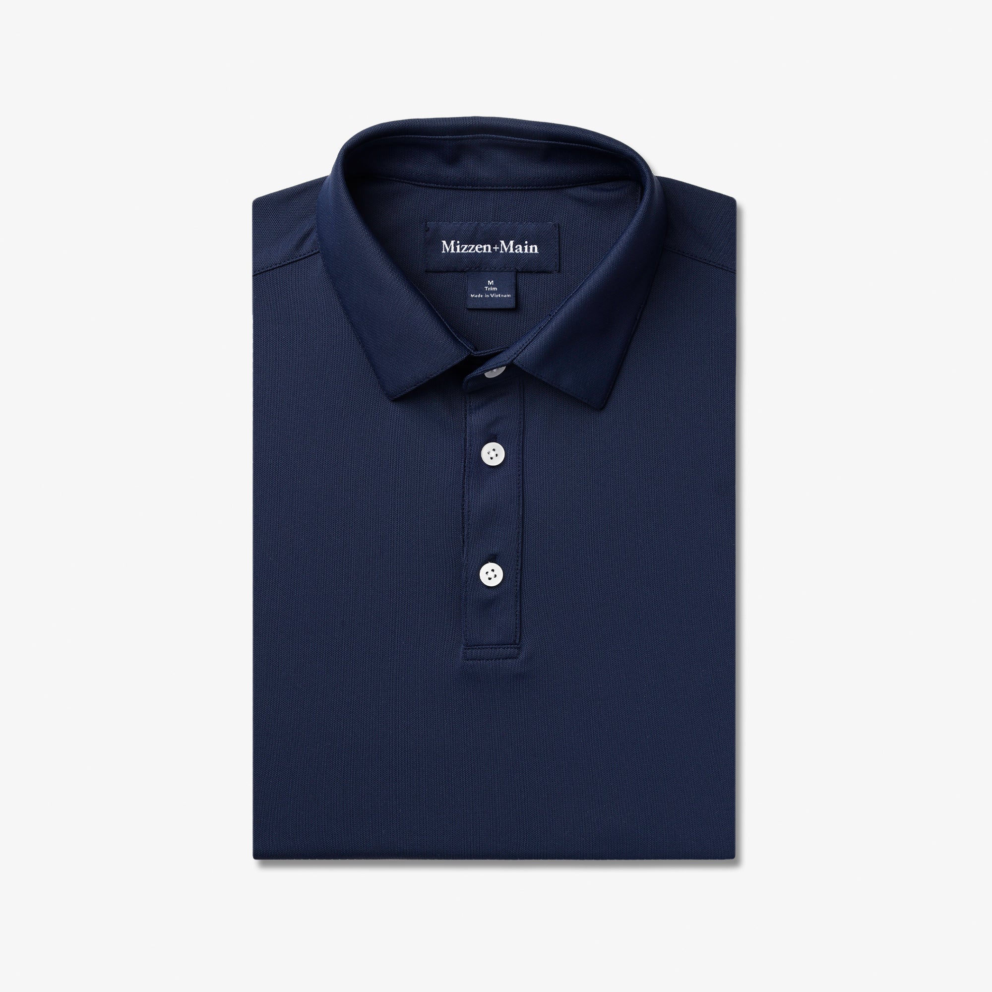 Image of Navy Harper Short Sleeve Polo