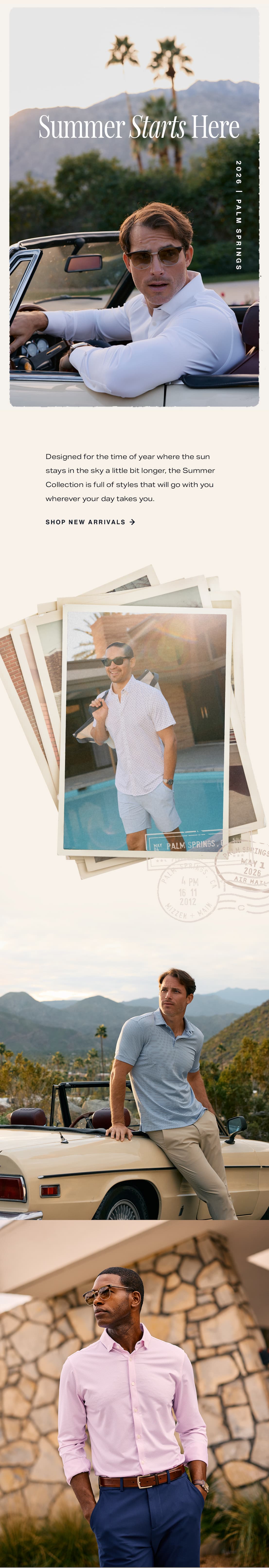 SUMMER STARTS HERE [SHOP NEW ARRIVALS]