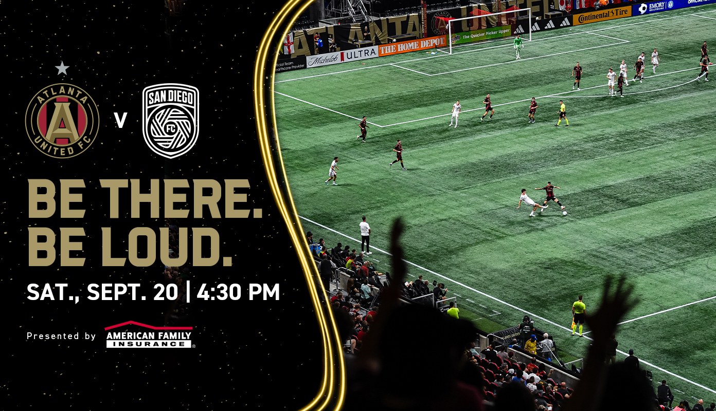 BE THERE. BE LOUD