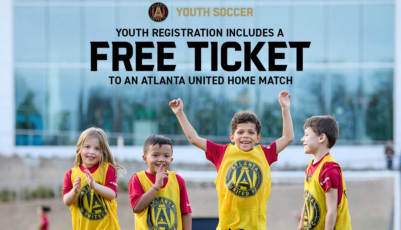Atlanta United Youth Soccer | Your registration includes a free ticket to an Atlanta United Home Match