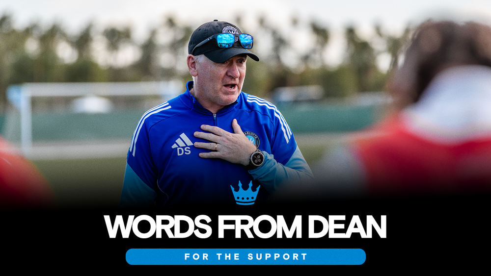 Words From Dean Smith | For The Support