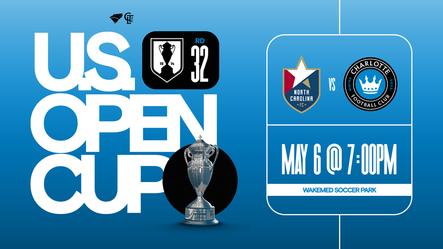 U.S. Open Cup | CLTFC at NCFC | May 6 at 7 p.m.
