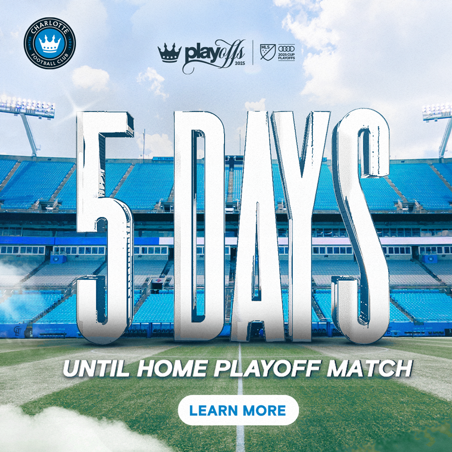 2025 Playoffs | 5 Days Until Home Playoff Match | LEARN MORE