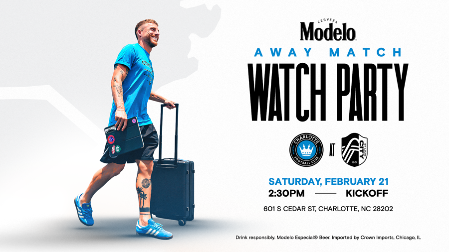Modelo Watch Party | CLT vs STL | Saturday, Feb. 21