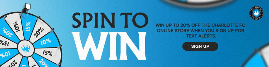 Spin to Win | Win Up To 20% Off the CLTFC Online Store