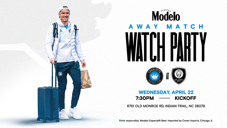 Modelo Watch Party | CLT at ORL | Wednesday, April 22