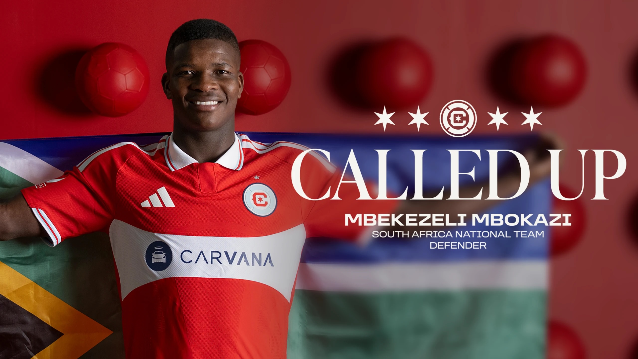 Chicago Fire FC Defender Mbekezeli Mbokazi Named to South Africa National Team Roster for March International Window