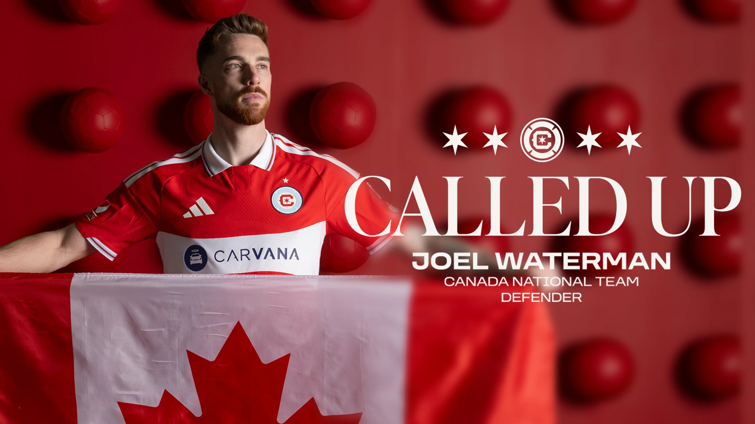 Chicago Fire FC Defender Joel Waterman Called Up to Canada Men’s National Team for March International Window