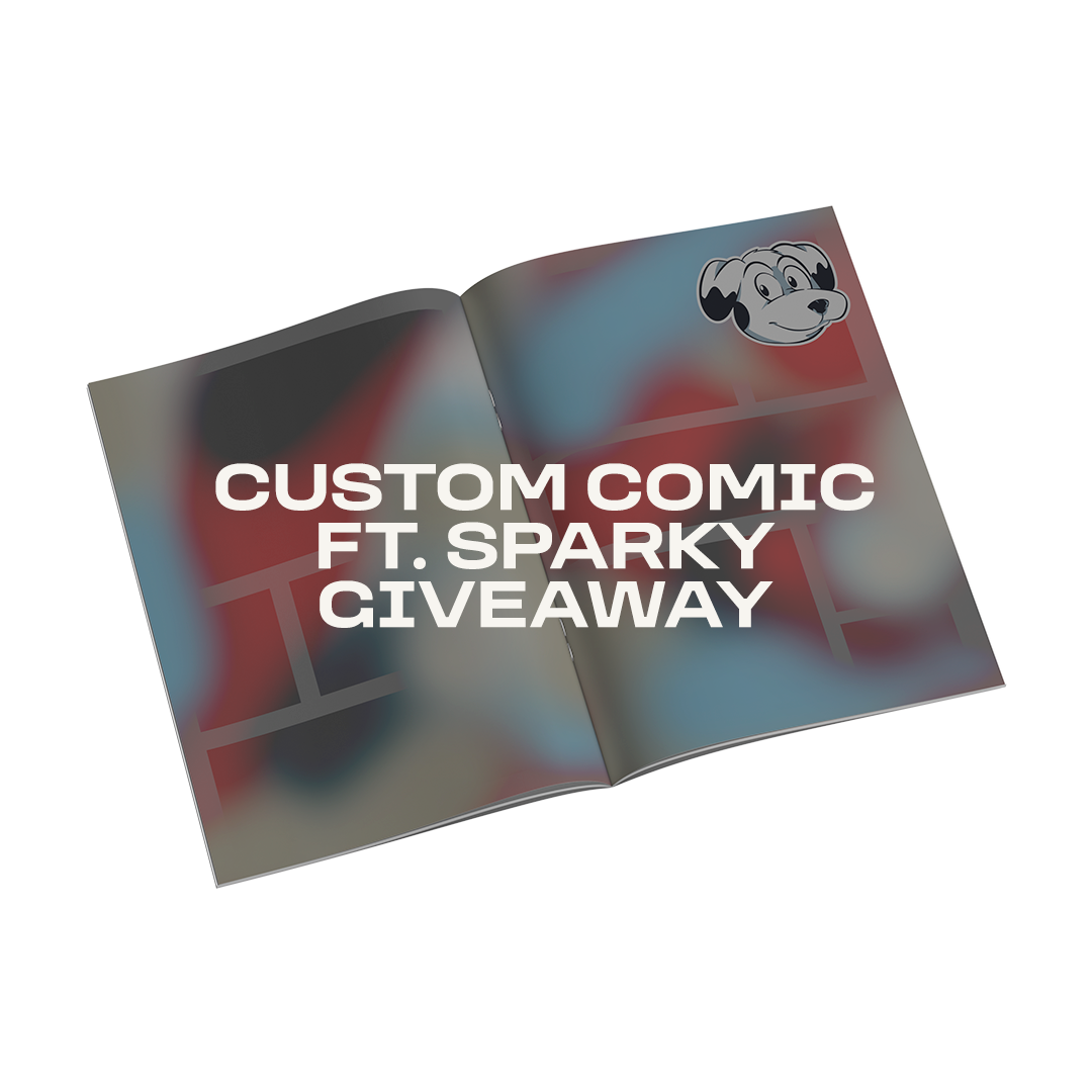 Custom Comic (ft. Sparky) Giveaway 