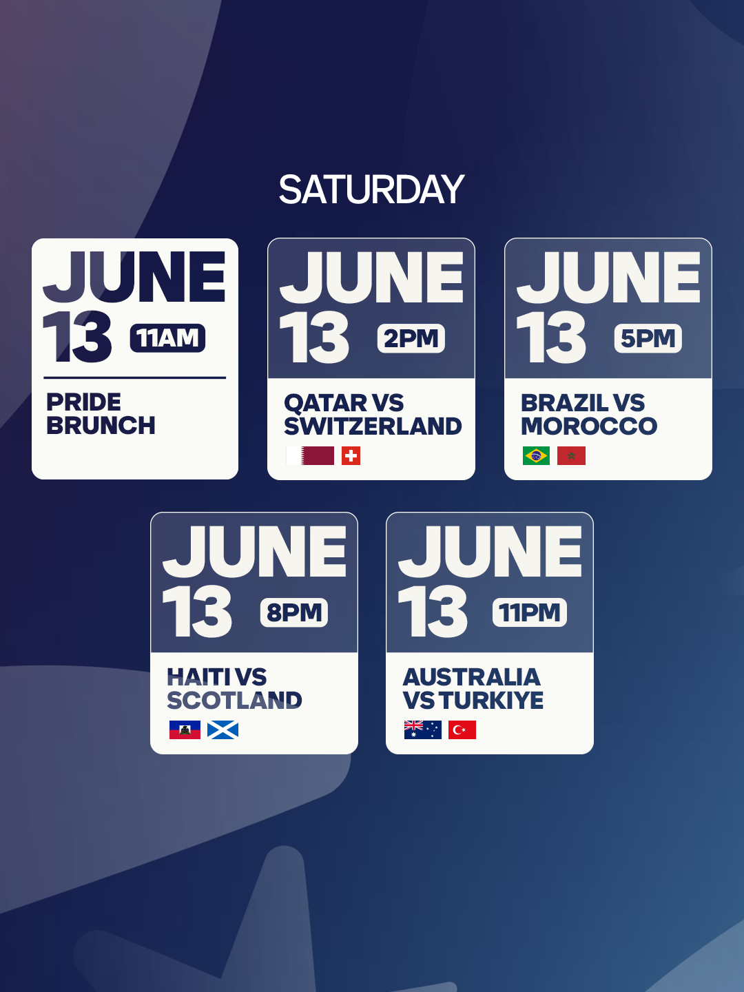 Soccer Celebration | Saturday