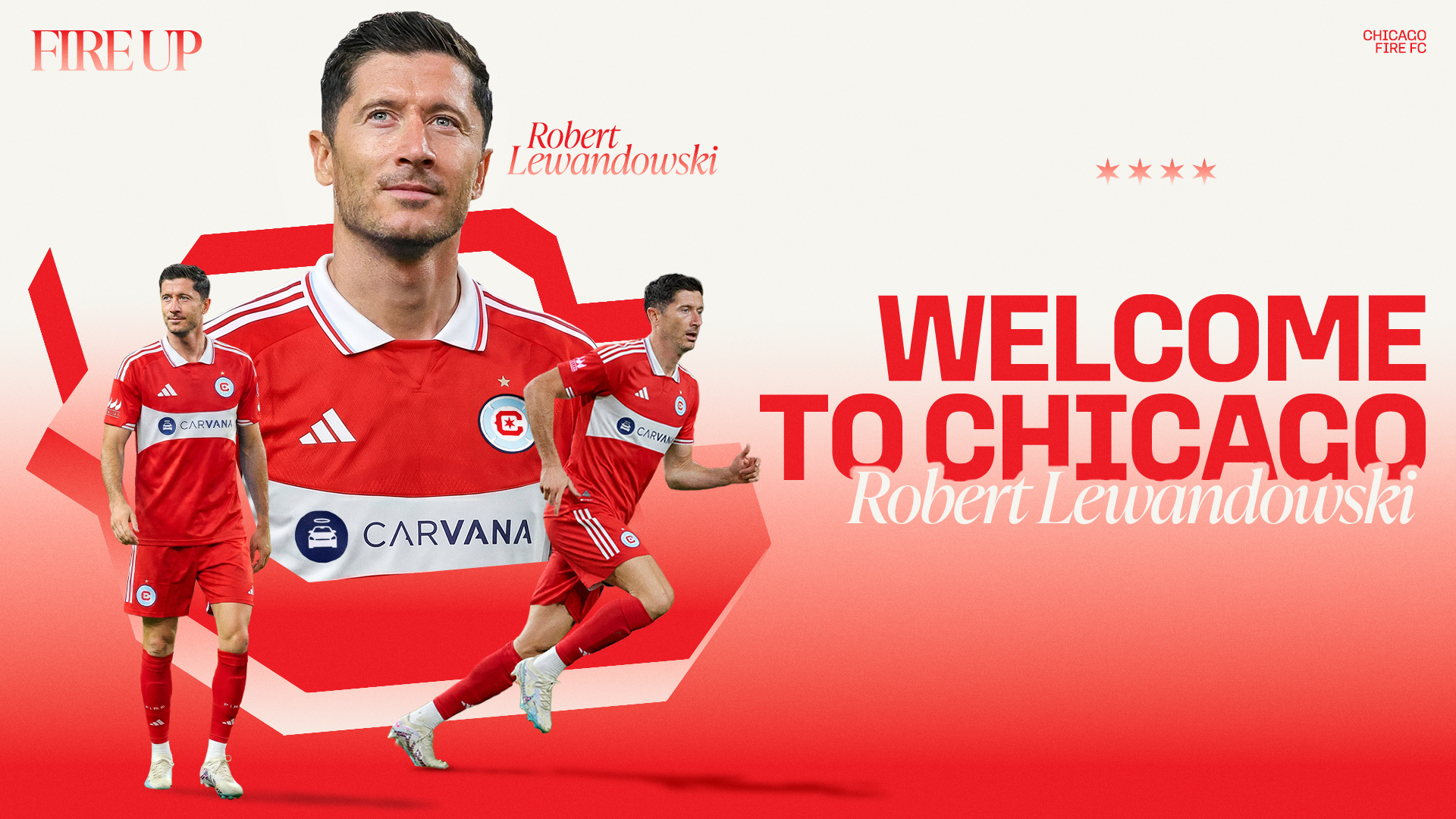Welcome Robert Lewandowski to Chicago Fire FC!