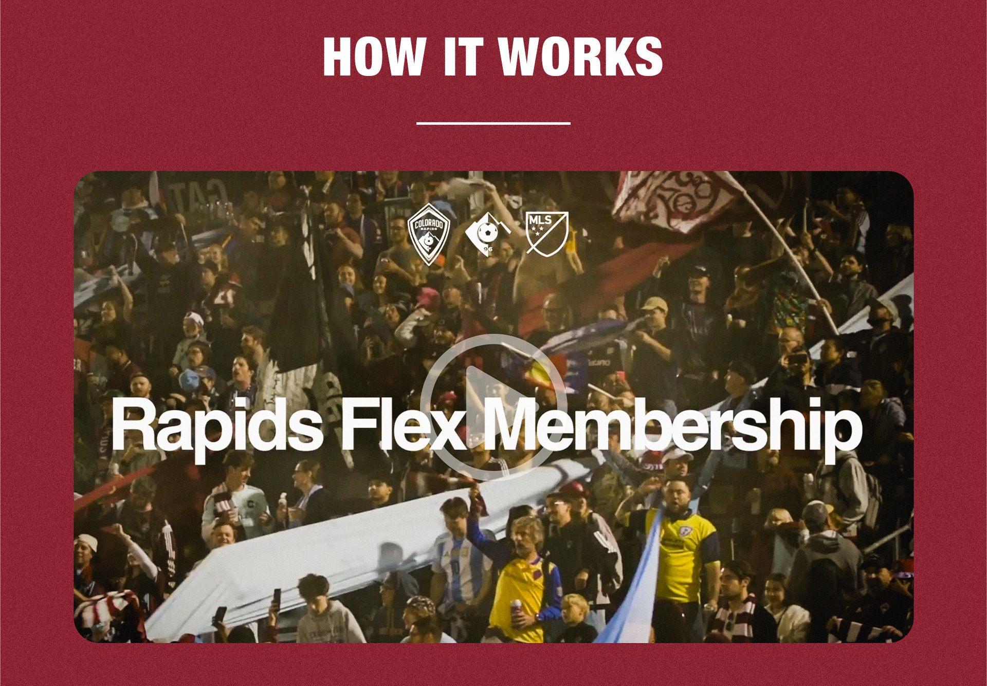 How it Works: Rapids Flex Membership Video