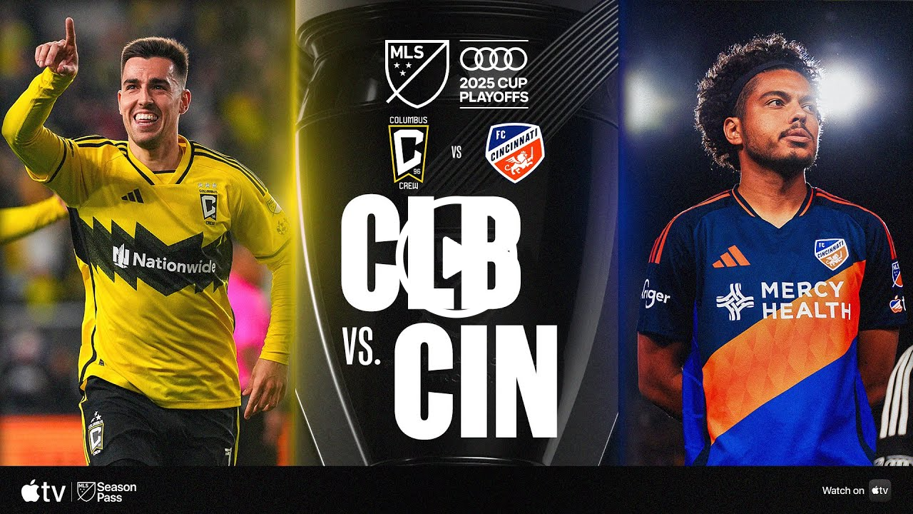 Columbus Crew vs. FC Cincinnati | Full Match Highlights | 2025 Audi MLS Cup Playoffs