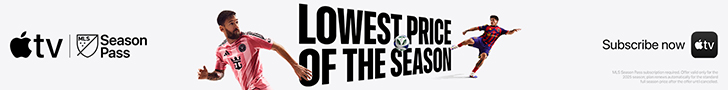 MLS Apple TV Season Pass. Lowest Price of the Season. Subscribe now