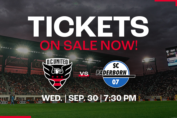 Exclusive Presale for D.C. United vs. SC Paderborn 07