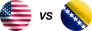 Match - USA vs Bosnia and Herzegovina