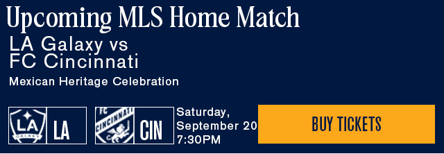 Upcoming MLS Home Match