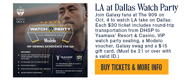 LA at Dallas Watch Party