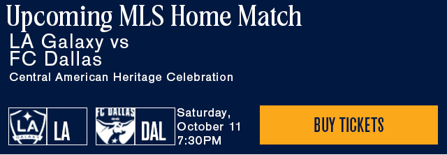 Upcoming MLS Home Match