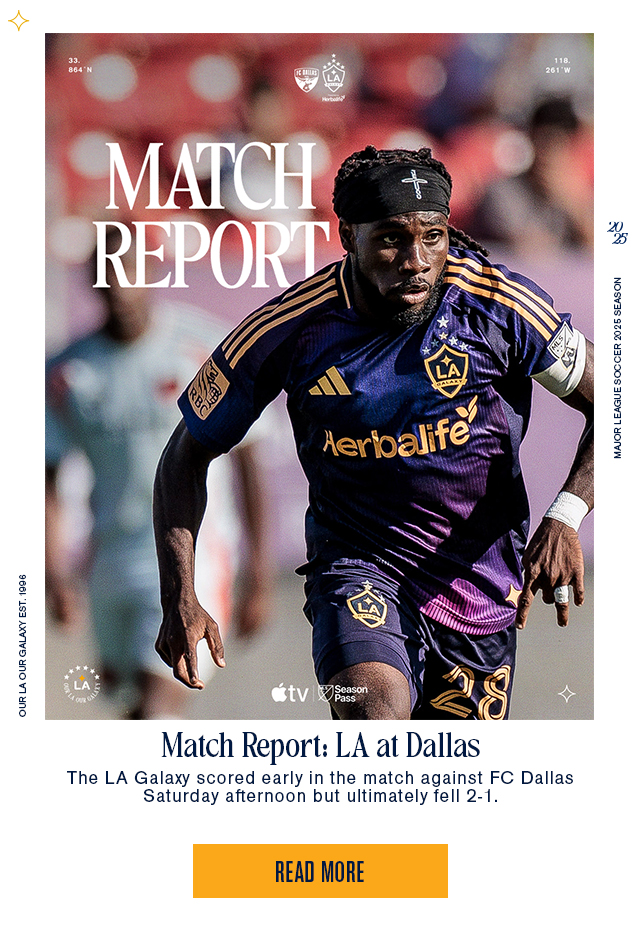 Match Report: LA at Dallas