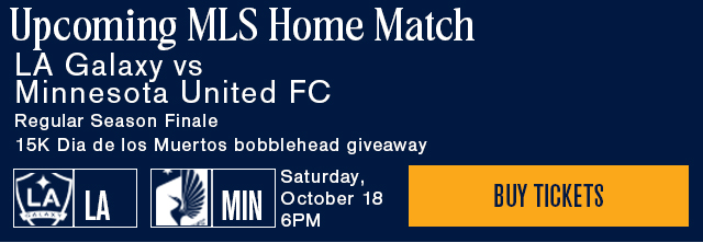 Upcoming MLS Match