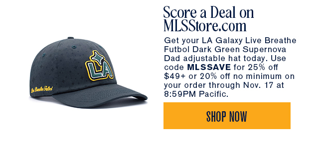 Featured merchandise on MLSStore.com 