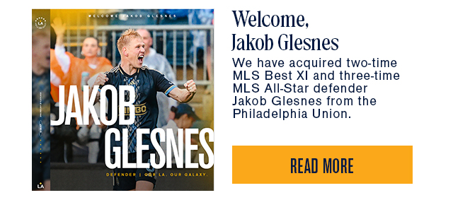 Welcome, Jakob Glesnes