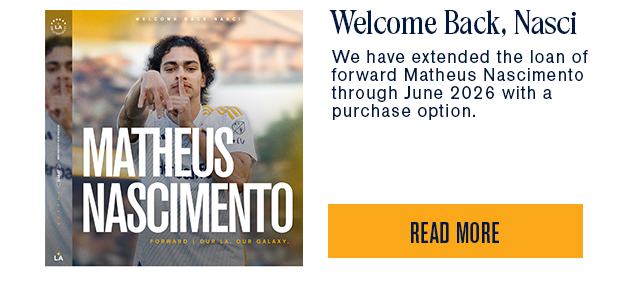 Welcome Back Nascimento