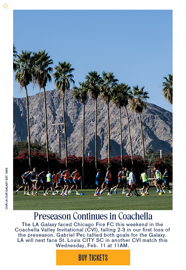 Preseason Continues in Coachella