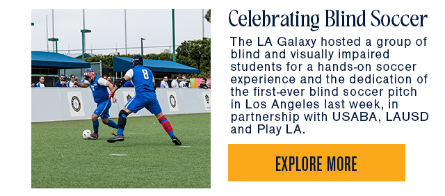 Celebrating Blind Soccer