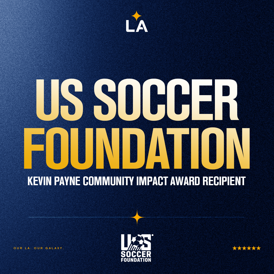US Soccer Foundation Kevin Payne Community Impact Award Recipient