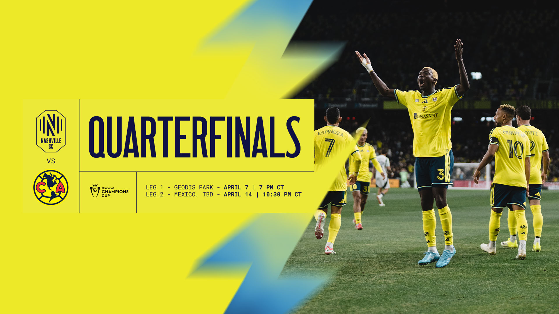 Concacaf Champions Cup: Nashville SC vs Club America - April 7