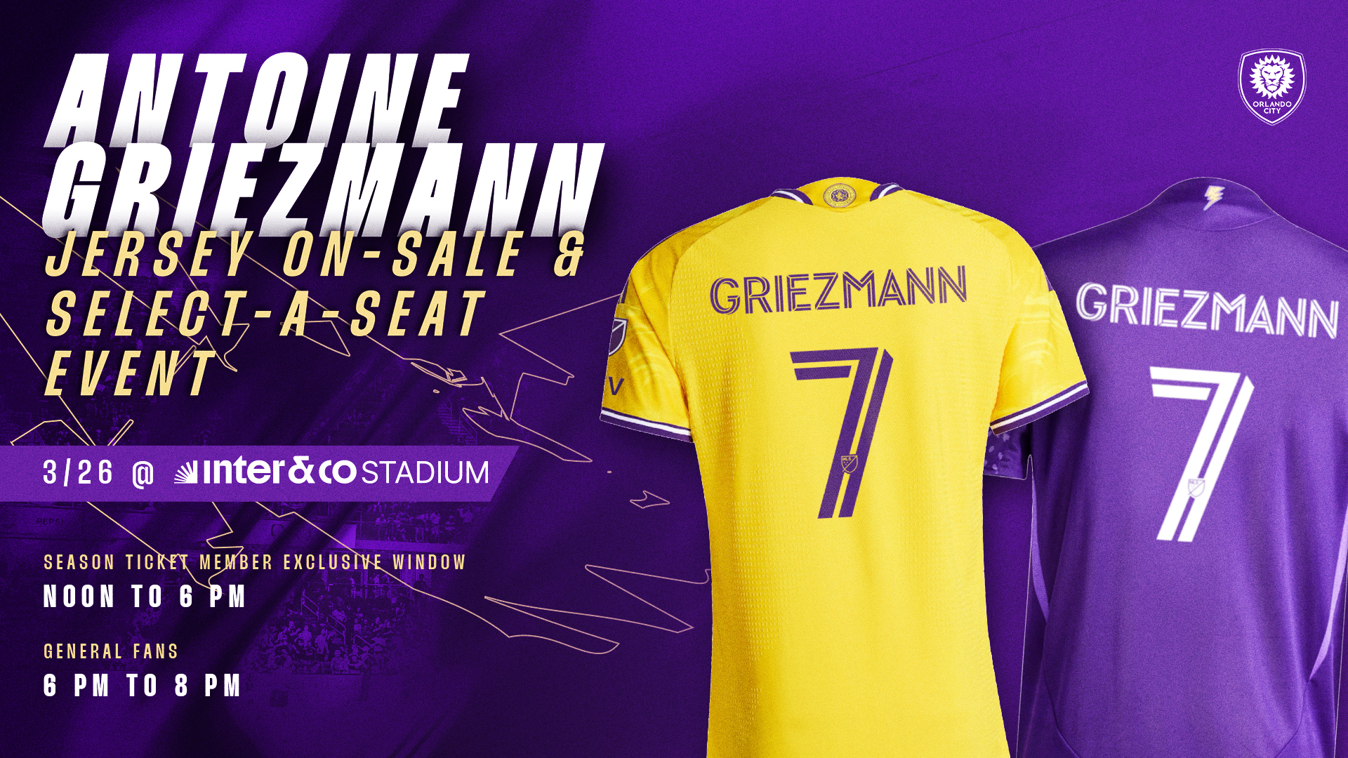 Jersey On Sale Event