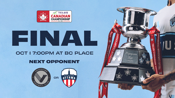 2025 TELUS CanChamp Final on October 1st at BC Place