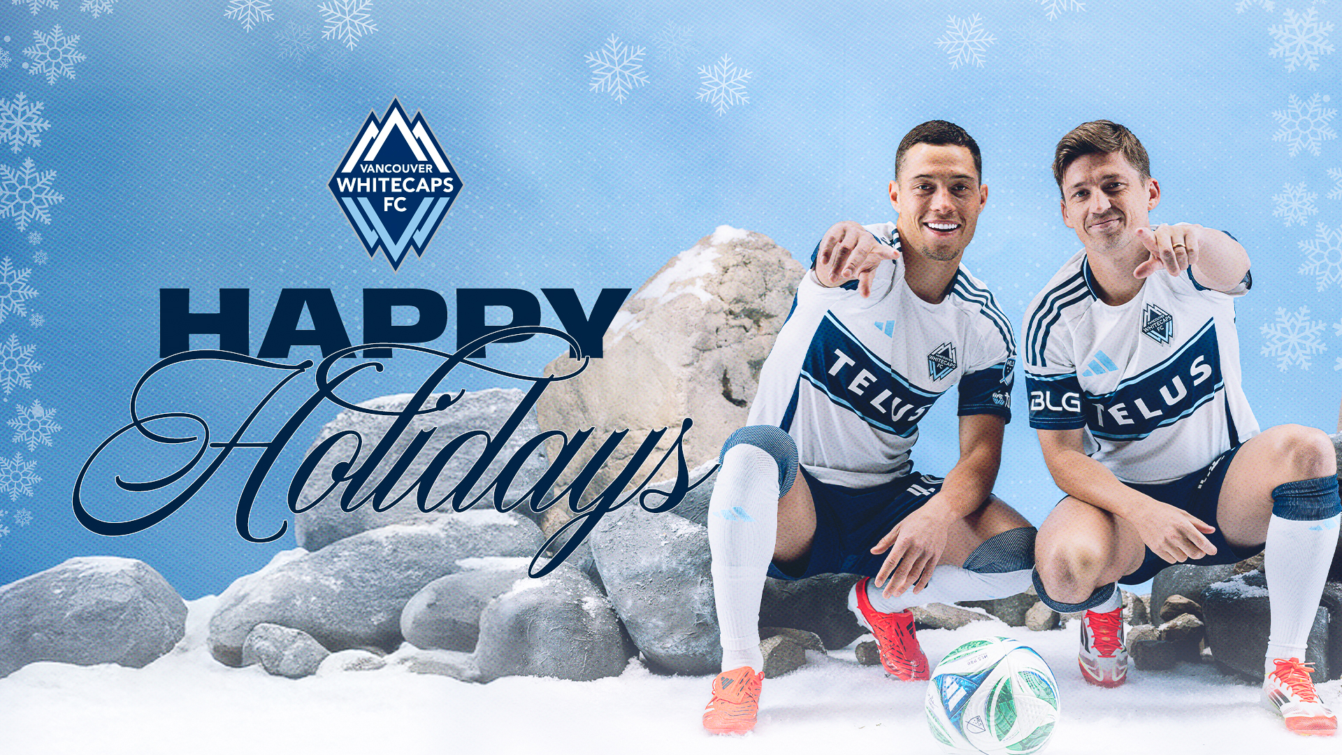 Happy holidays from your Whitecaps FC family