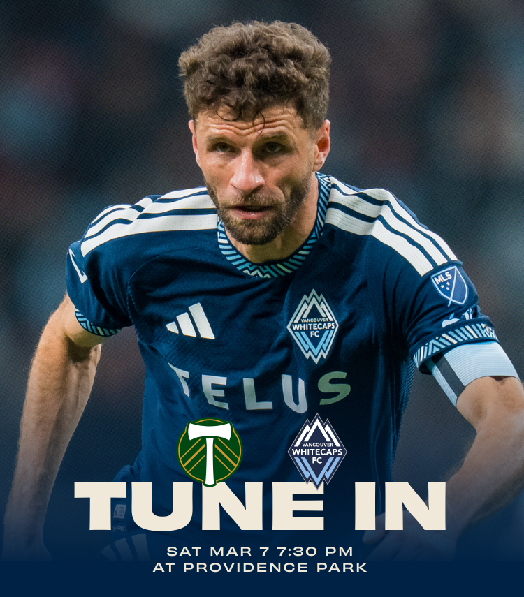 TUNE IN: Portland Timbers vs 'Caps