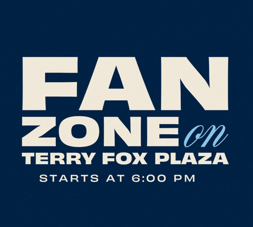 Fan Zone on Terry Fox Plaza