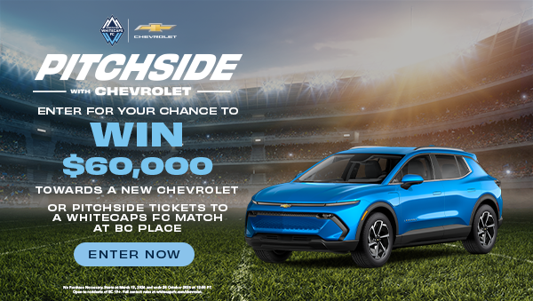 Pitchside with Chevrolet - Enter to Win!