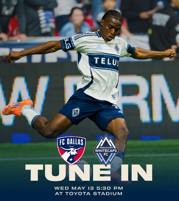 TUNE IN: FC Dallas vs 'Caps