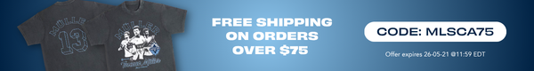 'Caps Merch - Up to 50% off Shipping on Orders Over $99