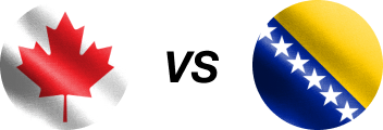 Match 1 - Canada vs Bosnia and Herzegovina