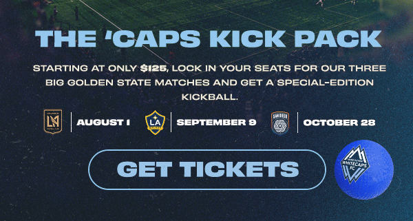 'Caps Kick Pack - Buy tickets