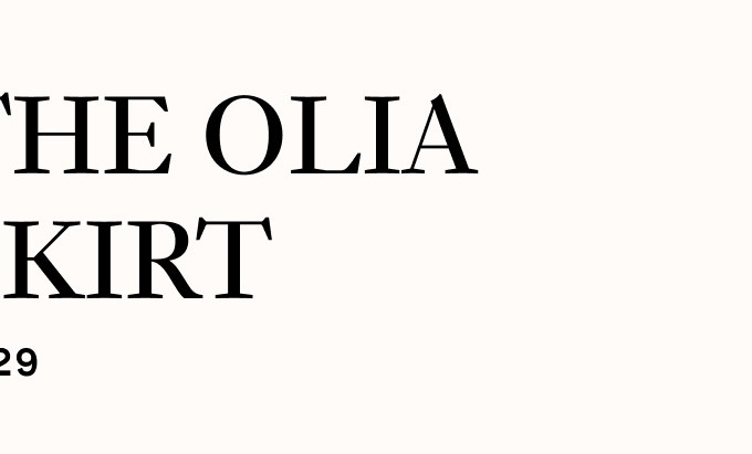 Olia Skirt
