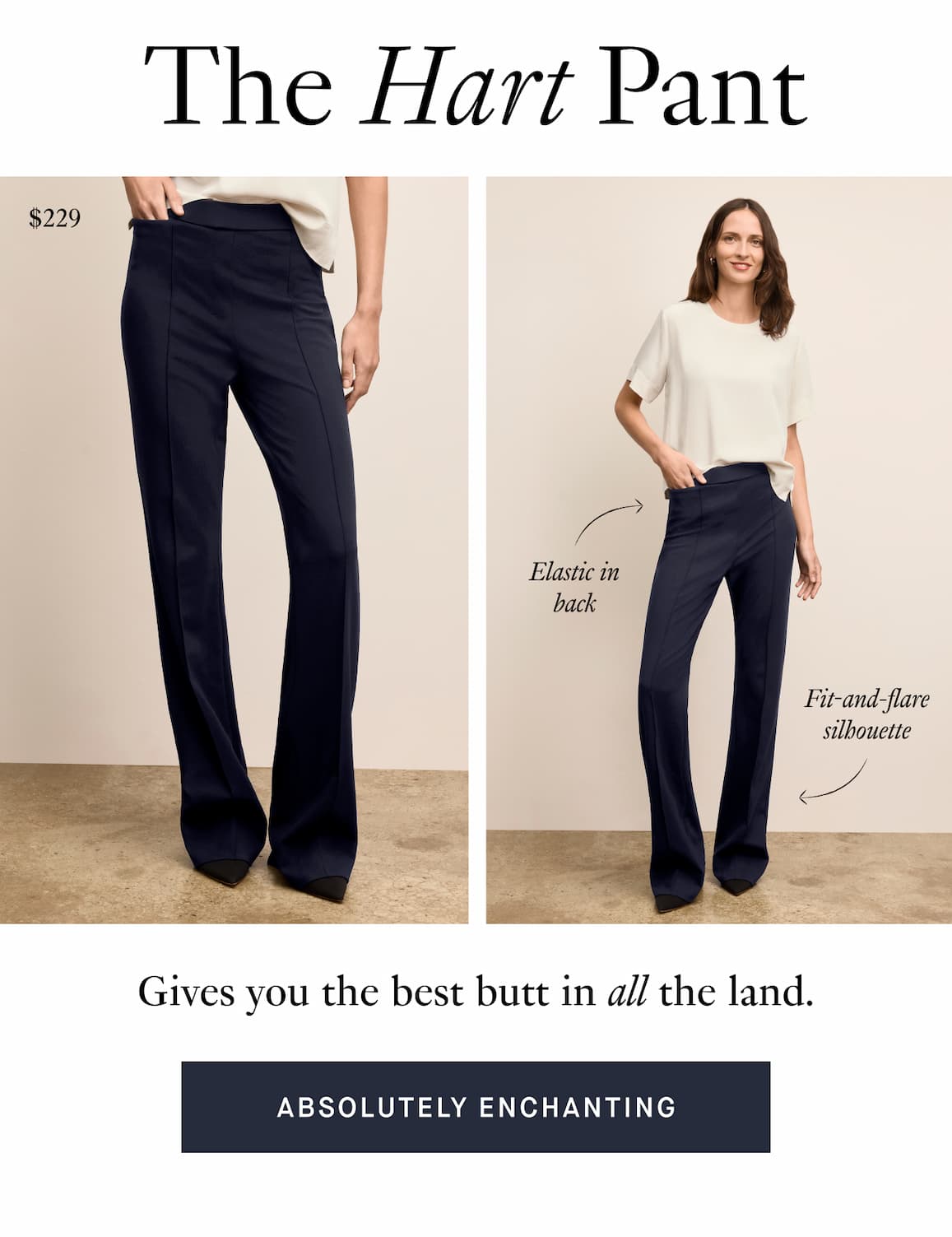 Hart Flare Trouser