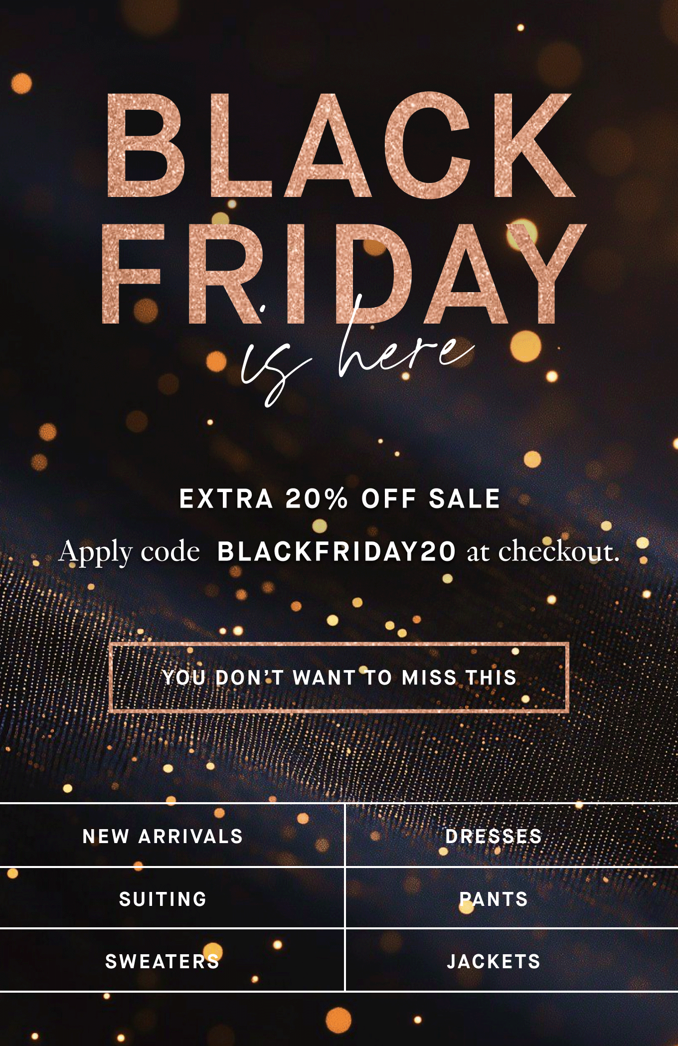 Black Friday Event