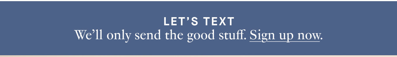 Sign up for SMS