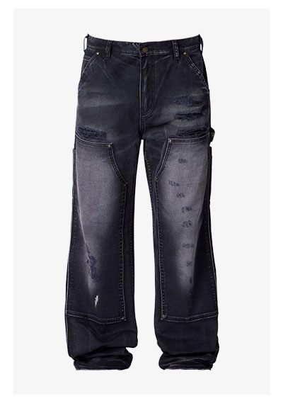 WEST DOUBLE KNEE DENIM